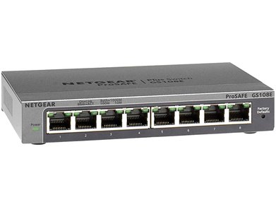 NETGEAR GS305 Switch Unmanaged - Switch Gigabit Ethernet a 5 porte