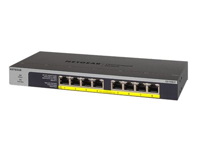 NETGEAR 16-Port Gigabit Ethernet Unmanaged PoE Switch (GS116LP) - with 16 x  PoE+ @ 76W Upgradeable, Desktop/Rackmount, and ProSAFE Limited Lifetime  Protection Network Switch - NETGEAR 