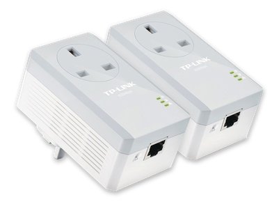 TP-Link TL-WPA8631P KIT – Powerline Adapter Met WiFi, 4 Poorten En Stopcontact – Supersnel En Eenvoudig